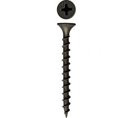 Саморез гипсокартон - дерево Daxmer гкд 3,5x41 250 шт., фосфатированный, усиленный 424612 