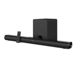 Саундбар SVEN SB-2150A черный, 180 Вт, USB, HDMI, ПДУ, Optical, Bluetooth, дисплей, беспроводной сабвуфер SV-019556 