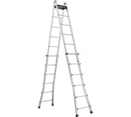 Телескопическая лестница-стремянка Svelt Scalissima 12+12R ступеней SSCAL012R 