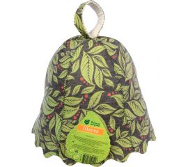 Шапка Банные штучки Листья, войлок 100% 41139 