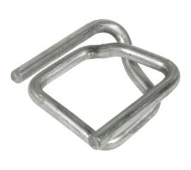 Стальная пряжка КОРДЛЕНД 16x29x2,6 для ПП/ПЭТ ленты 15-16 мм, 1000 шт. PR-16 KREP-00619 