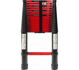 Телескопическая лестница WORKY BLACK 5.2 м, 15 ступеней ARD245824 