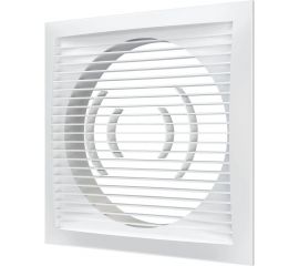 Решетка вентиляционная 2020РС16Ф (фланец 160 мм; 200х200 мм; пластик) ERA 233-084 