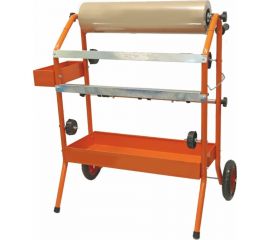 Стойка для двух рулонов маскировочной бумаги Русский Мастер до 60 см, с автонаклейкой малярной ленты РМ-99528 