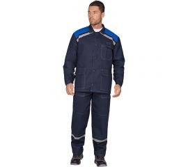 Костюм ГК Спецобъединение МОНТАЖ темно-синий/василек, р.104-108, рост 170-176 Кос 449/104/170 