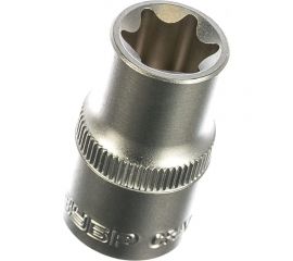 Головка торцовая МАСТЕР (Е16; 1/2""; Cr-V; E-TORX) Зубр 27719-16 