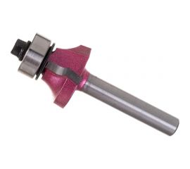 Фреза радиусная кромочная (нижний подшипник) Z=2, R=4.76 мм, 22.22x9.5x56 мм, S=6 мм PROCUT 301625P 