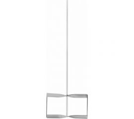 Миксер для строительных смесей оцинкованный усиленный Профи 212x700 мм FIT 04277 