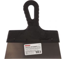 Фасадный шпатель REXANT 200мм нержавеющая сталь, пластмассовая ручка 89-0206 