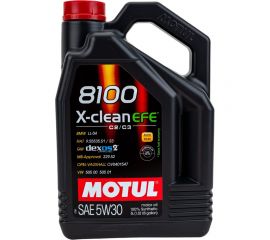 Моторное масло MOTUL 8100 X-сlean EFE синтетическое, 5W30, 5 л 111688 