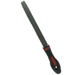 Полукруглый напильник с ручкой PVC (250 мм, насечка №3 мелкая) BAUM 3723250 