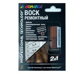 Воск ремонтный "2в1" MONARCA м08-1/м08-2 махагон/мербау M08-1/2 