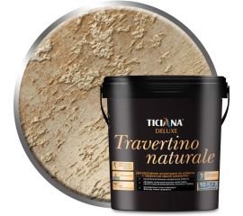 Декоративная штукатурка Ticiana DeLuxe на извести с эффектом камня, 0.9 л 4300004214 