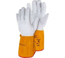 Кожаные мягкие краги Foxweld ЭЛИТ КCА-01 7769 