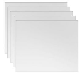 Стекло поликарбонат 90х110 мм, 5 шт Optima RV0043.5 