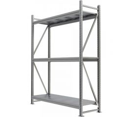 Металлический стеллаж IRONMEBEL optimus pro h-1500 zn, 3 яруса 1500x500 M-СГР1500ОЦ1500500ОЦ3 