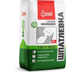 Гипсовая шпатлевка Старатели Финишная 12 кг 3277/2551 