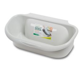 Навесная корзина для мусора Martika "Левита" светло-серая С842СЕР 