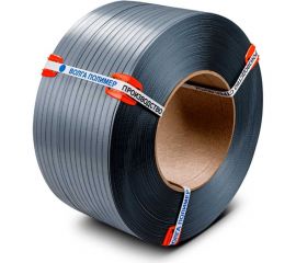 Полипропиленовая лента Волга Полимер 15x0.8 мм, серая, 500 м 15-08-500-117-00 