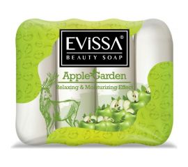 Туалетное мыло EVISSА ecopack 4x70 гр., яблоко М5084 