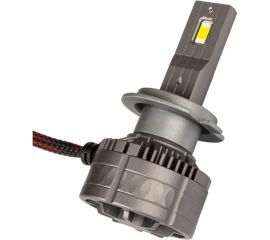 Автолампa-LED (аналог ксенона) SKYWAY H7(K40) 9-36V 40W 6000-6500K CSP3570 1-конт, белая, 2 шт., радиатор вентилятор охл. S08701033 