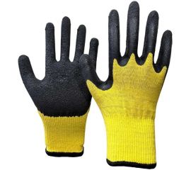 Трикотажные перчатки ООО Компания САБ с текстурированным латексным покрытием "кулак" ПЕР13.16_1П 