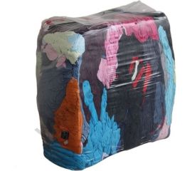 Ветошь HUNCHUN XINMAO ECONOMIC AND TRADE CO., LTD ГОСТ, ХБ цветной трикотаж, брикет 10 кг 3051250 