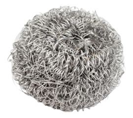 Мочалка для посуды Золушка металлическая, оцинкованная, спиральная, 1 шт. 10088 