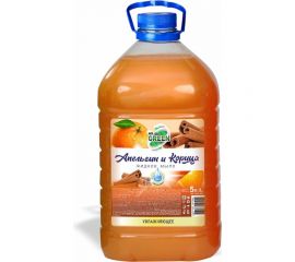 Увлажняющее жидкое мыло MR.GREEN Апельсин и корица, 5 л ПЭТ 41454 