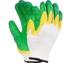 Хлопчатобумажные перчатки с двойным латексным покрытием Pegas pneumatic 120615 