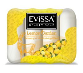 Туалетное мыло EVISSА ecopack, 4x70 гр. Лимон М5091 