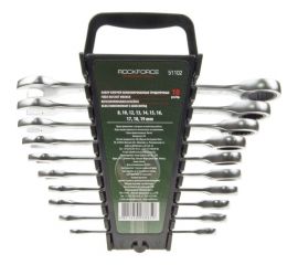 Набор комбинированных трещоточных ключей ROCKFORCE 10 предметов RF-51102 