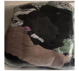 Ветошь ООО МЛ Текс х/б, цветная, трикотаж, 10 кг/упак 99-0217 