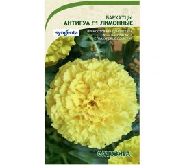 Семена Садовита Бархатцы Антигуа F1 Лимонные 5 шт. Syngenta 00224002 