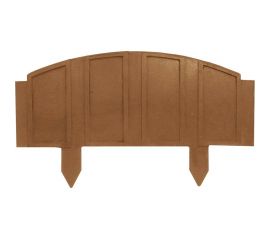 Садовое ограждение ООО ТК ""ТИТАН"" Заборчик 495x280x15, шоколад 502815СЗШ 