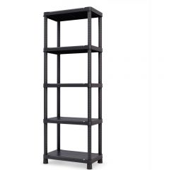 Пластиковый стеллаж ТУБА-ДУБА СБ черный 650.5 