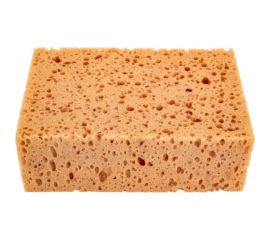 Пористая губка для мойки автомобиля ACG 200x130x70 мм, коричневая 1009630 