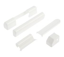 Комплект декоративных накладок для петель окон ПВХ Tech-Krep пакет 153198 