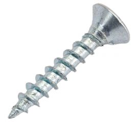 Шуруп крепежная техника белый цинк, 3,5x20 1000 шт. 431462 БК 