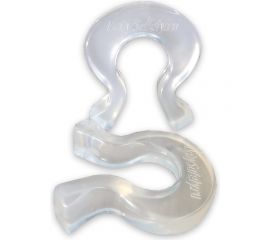 Подкова: блокиратор дверей, стоппер для двери, ограничитель для двери/окна Baby Safety силиконовый 2шт. прозрачные 4670006471638 