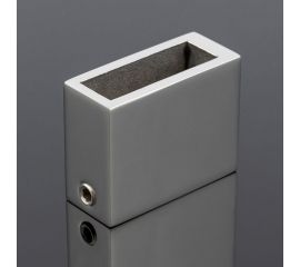 Соединитель труба стена-стекло SERVICE PLUS 30/10, хром, sus304 S02-500CR/sus304 