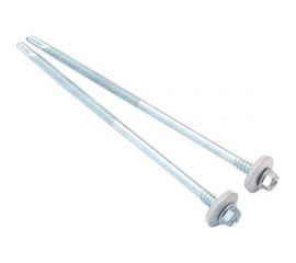 Саморез для сэндвич-панелей Daxmer 6,3/5,5x205 мм, цинк, 250 шт. 319308 