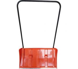 Скрепер LWI пластиковый на колесиках №4 элитный, морозостойкий, оранжевый LWI-Ск4 