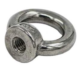 Нержавеющая рым-гайка KREPFIELD М8, ART 582, А2, 10 шт. 582А2РЫМГАЙКАМ8-10 