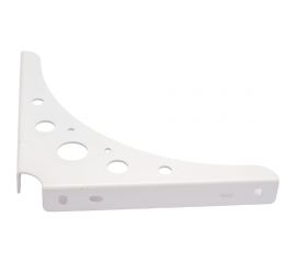 Кронштейн VORMANN Delta-Line 200х200х24 мм, оцинкованный, цвет: белый, 95 кг 00146 200 W 