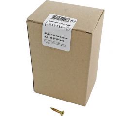 Шуруп крепежная техника жёлтый цинк 4,5x25, 950 шт. 431358 БК 