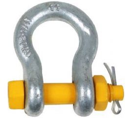 Такелажная омегообразная скоба со шплинтом HAKLIFT грузоподъемность 4,75 т SAK47PLBP 