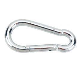 Карабин ЗУБР DIN 5299С, 10мм, 1 шт, оцинкованный, 304546-10 