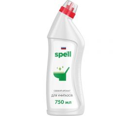 Чистящее средство для унитазов и сантехники SPELL 750 мл 20374 