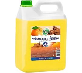 Антибактериальное жидкое мыло MR.GREEN Апельсин и корица, 5 л ПНД 40792 